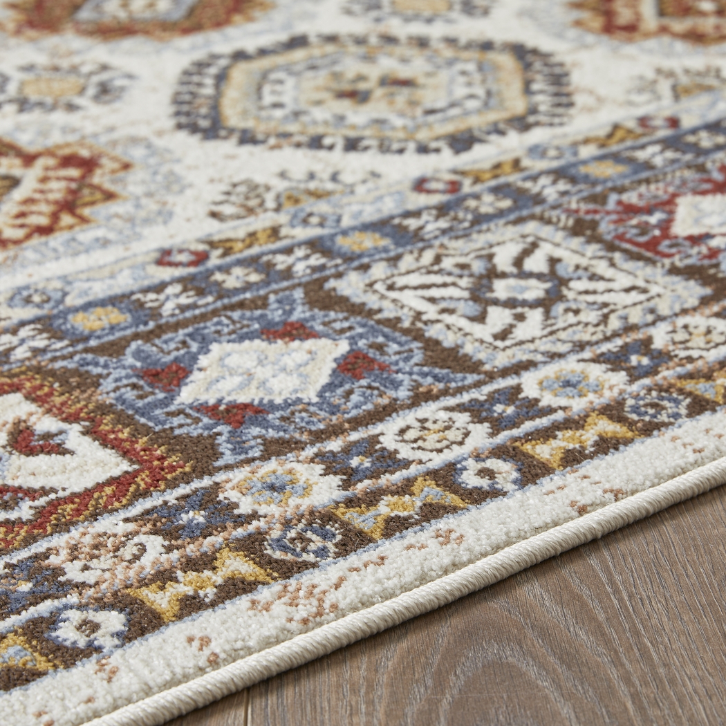 Delary Cream 7'10 x 9'10 Area Rug - Thumbnail - Image 2