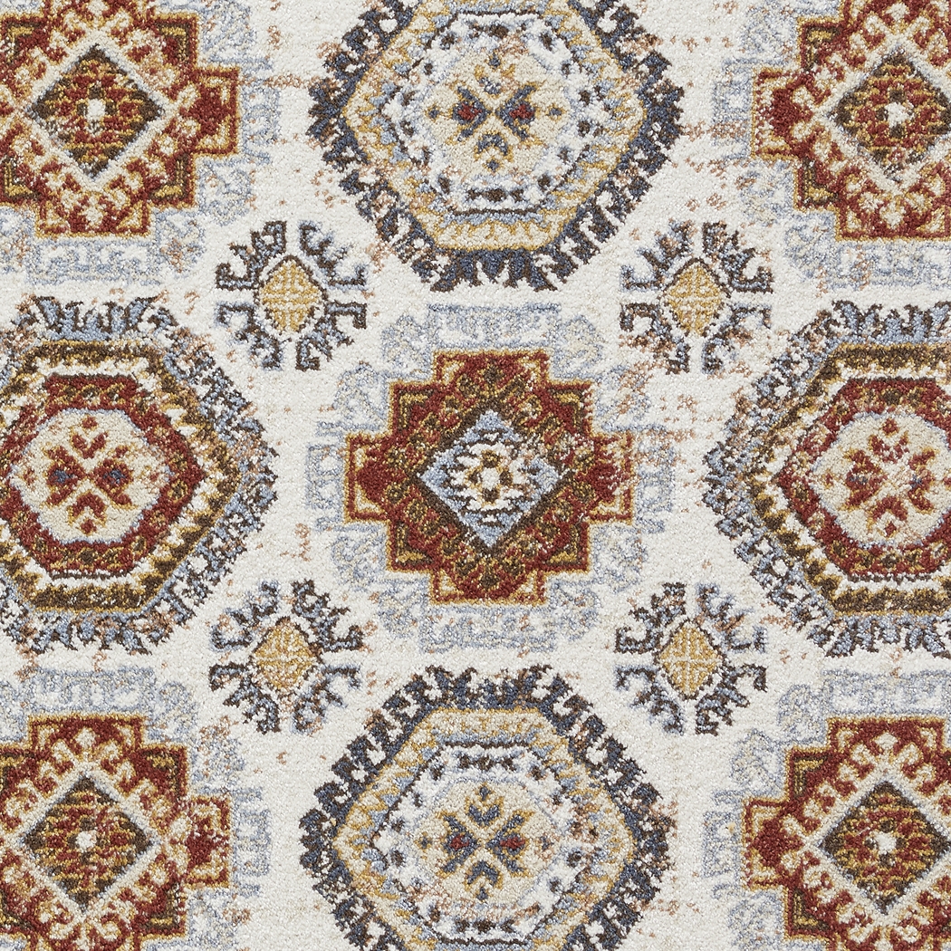 Delary Cream 7'10 x 9'10 Area Rug - Thumbnail - Image 4