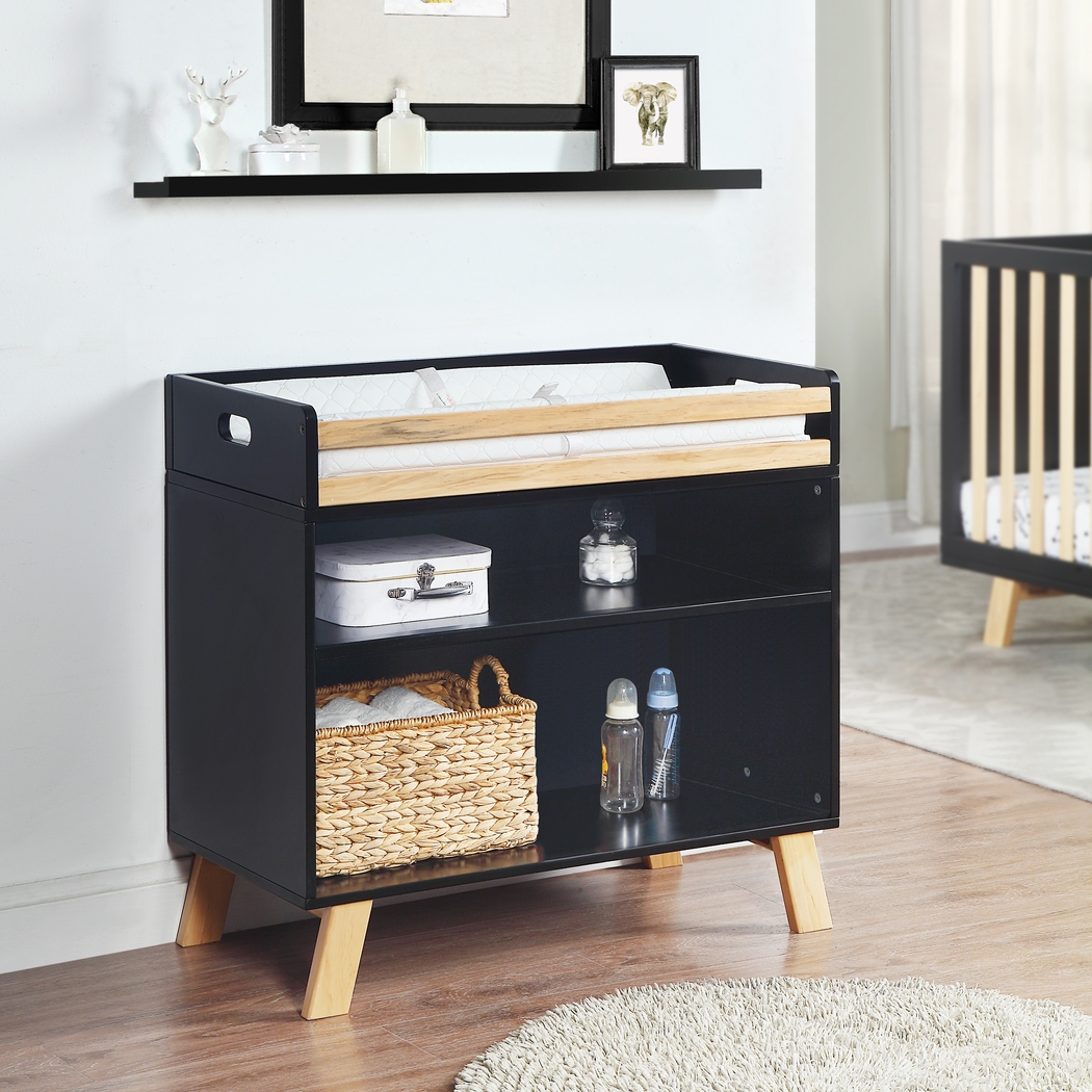 Delavan Black Changing Table - Thumbnail - Image 8