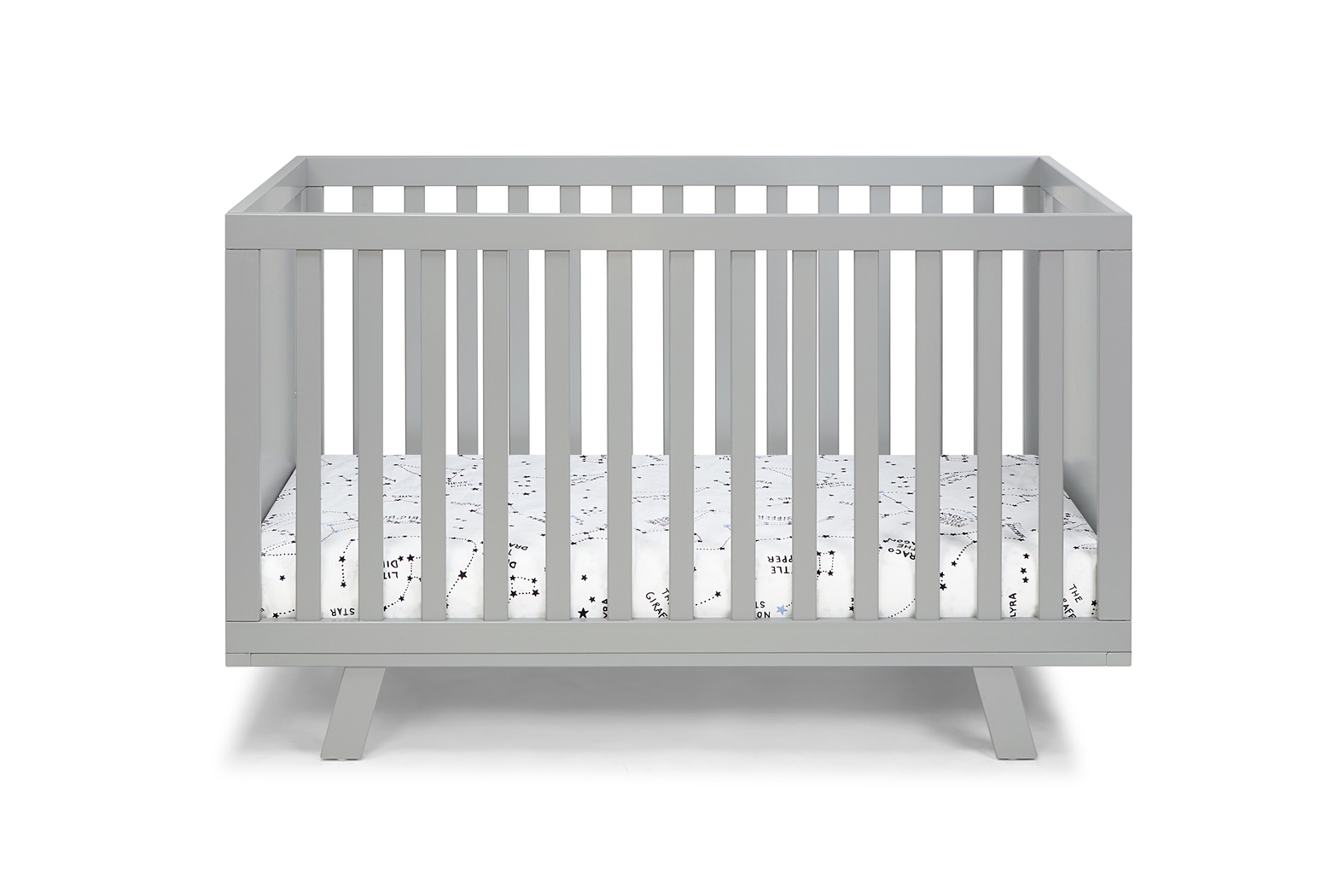 Kids Delavan Gray Crib - Thumbnail - Image 2