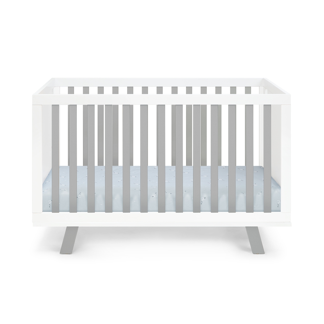 Kids Delavan White/Gray Crib - Thumbnail - Image 4