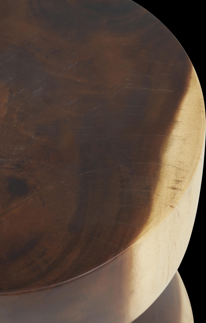 Delcae Brown Accent Table - Thumbnail - Image 3