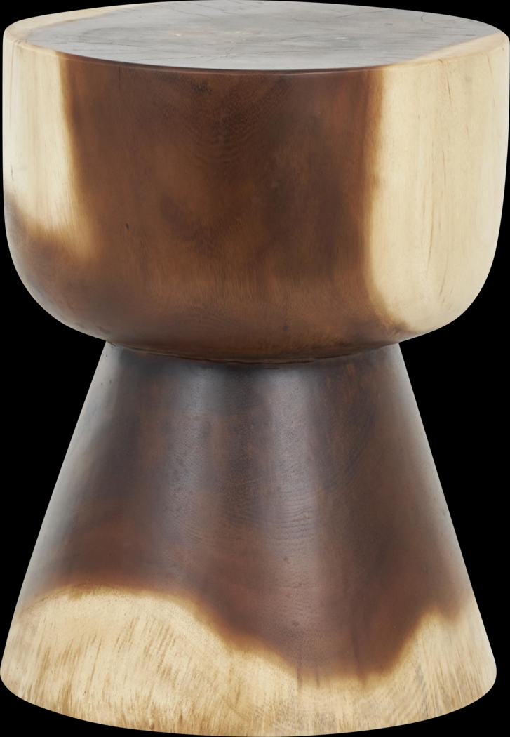 Delcae Brown Accent Table - Thumbnail - Image 1