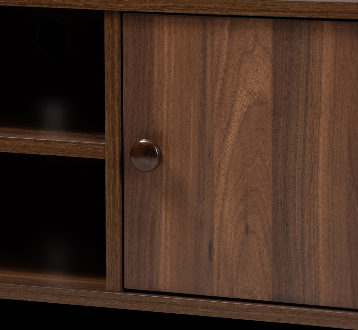 Delcain Walnut 47 in. Console - Thumbnail - Image 5