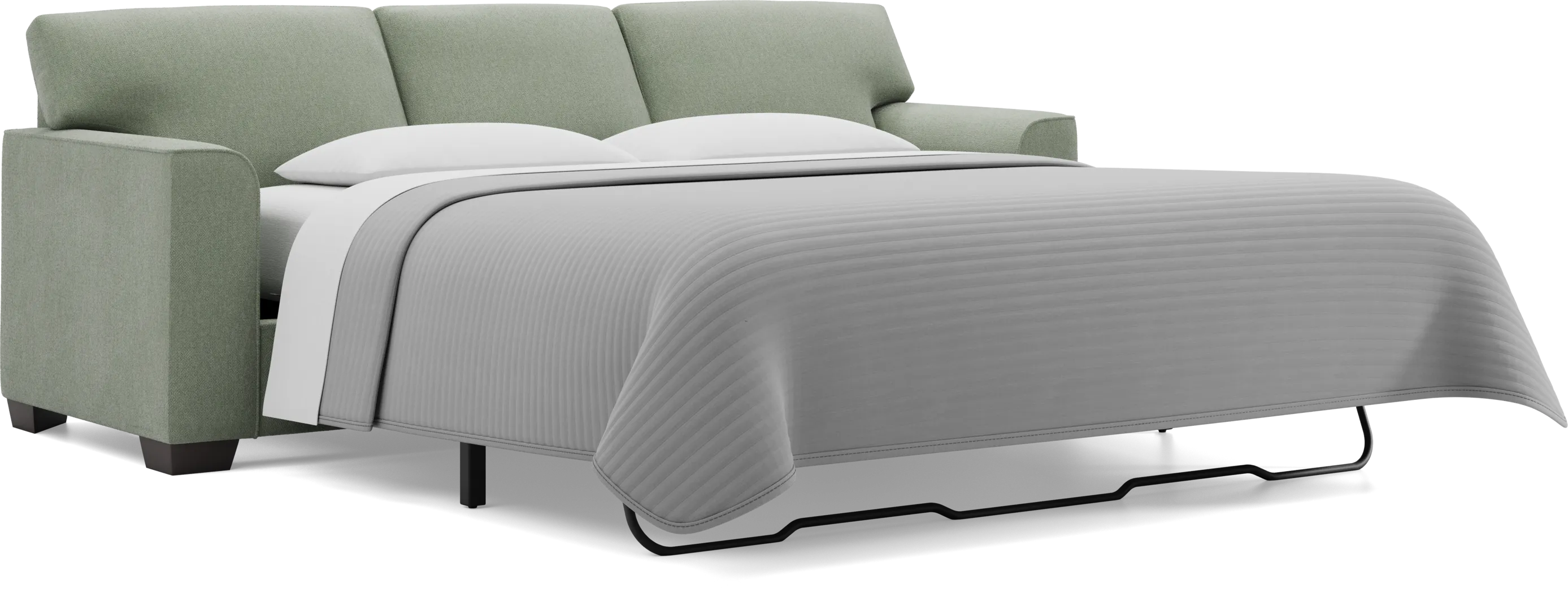 Delcrest Green Sleeper Sofa - Thumbnail - Image 2