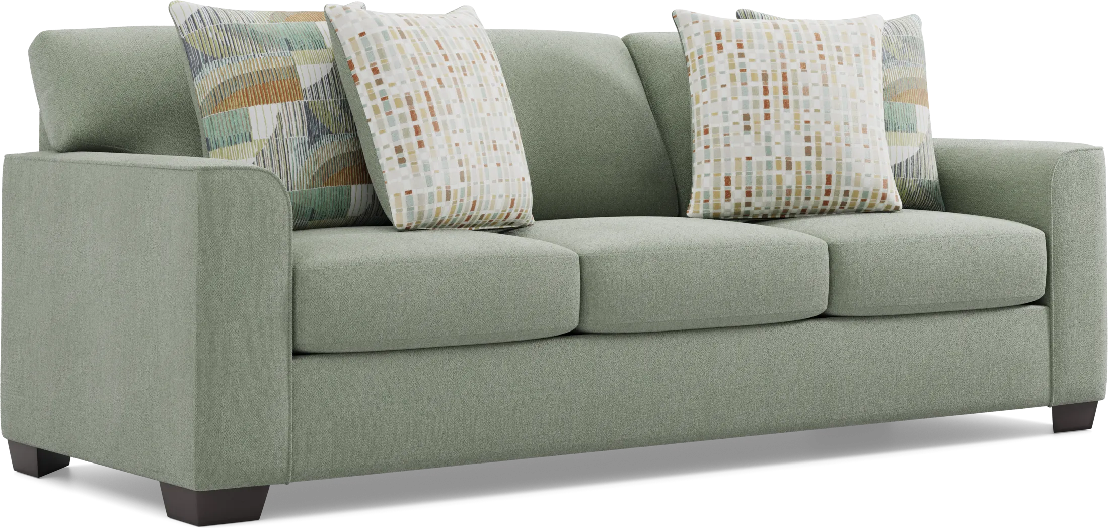 Delcrest Green Sofa - Thumbnail - Image 2