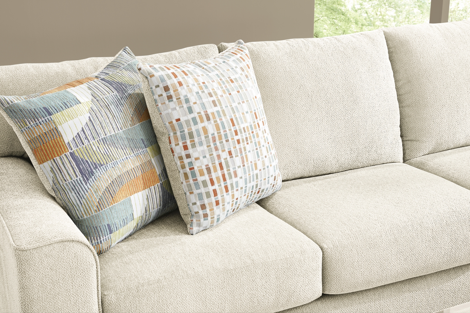 Delcrest White Sleeper Sofa - Thumbnail - Image 3