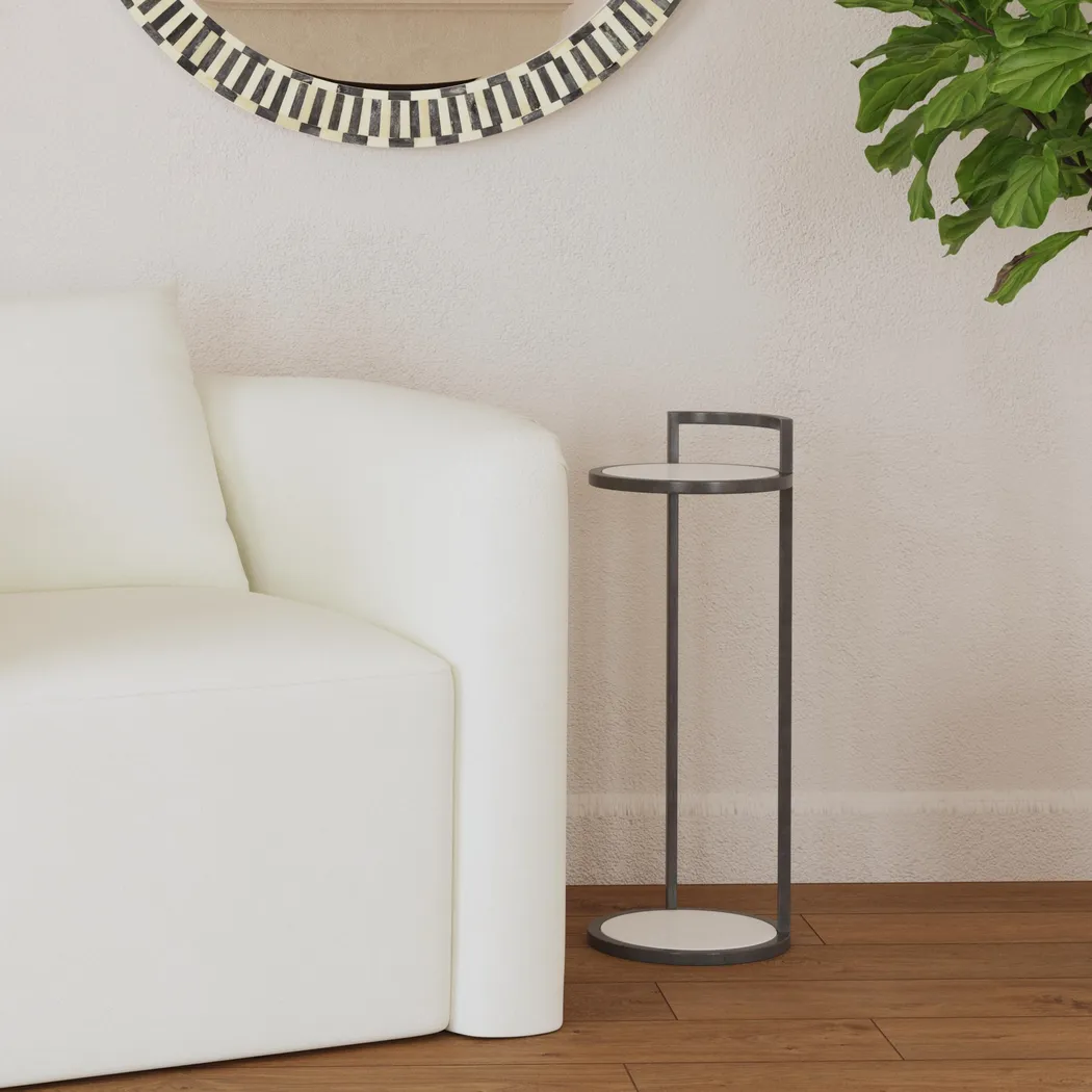 Deldorf Black Accent Table - Thumbnail - Image 3