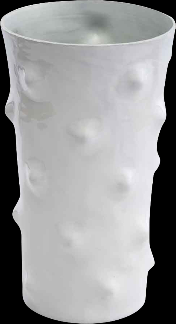 Delen White Tall Vase - Thumbnail - Image 1