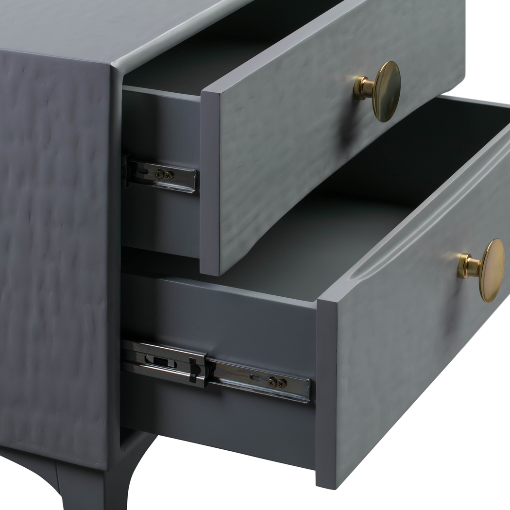 Delera Gray Nightstand - Thumbnail - Image 6