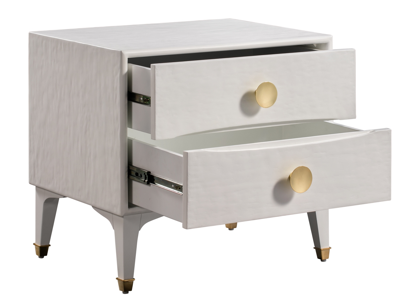 Delera White Nightstand - Thumbnail - Image 3