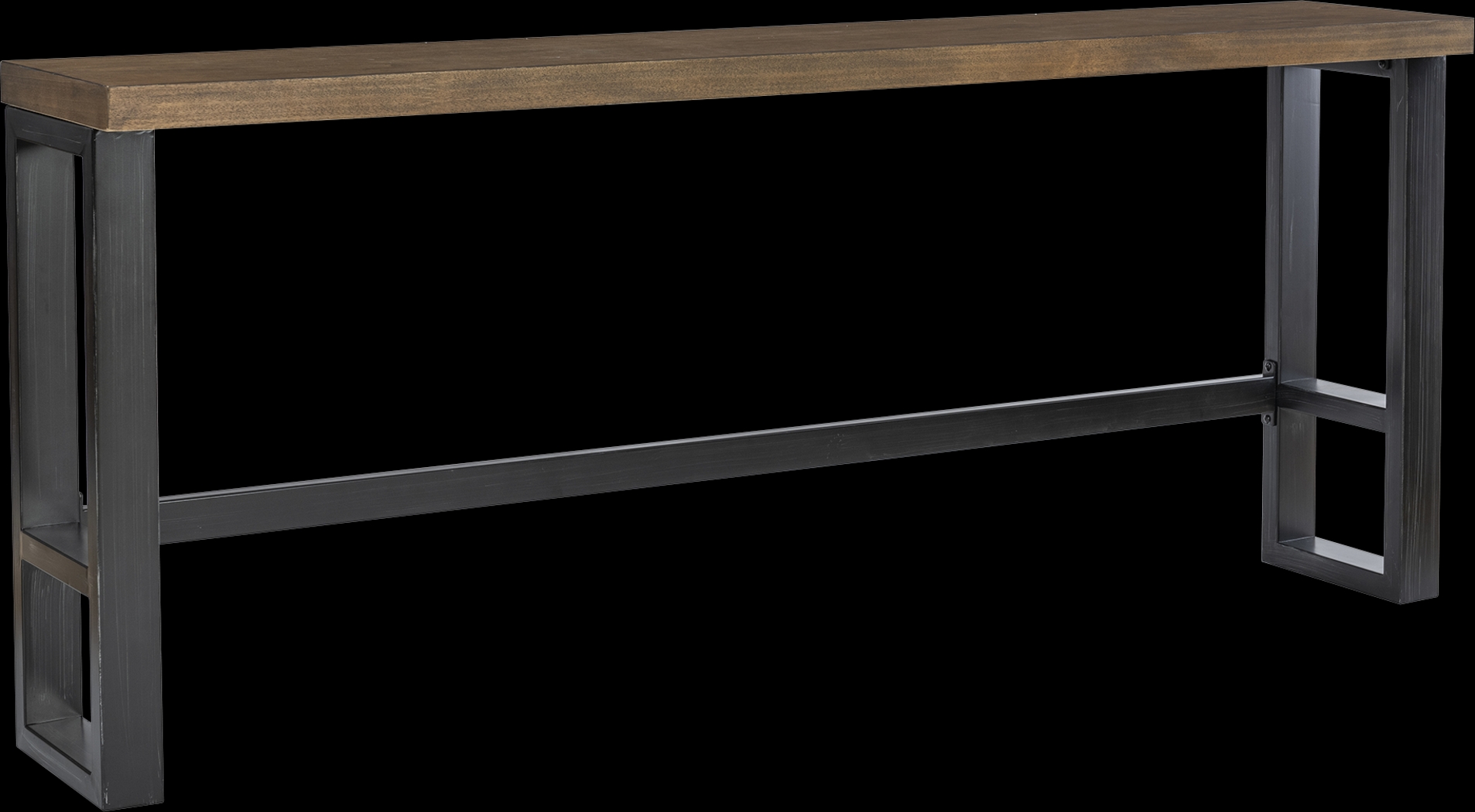 Deleya Brown Sofa Table - Thumbnail - Image 1