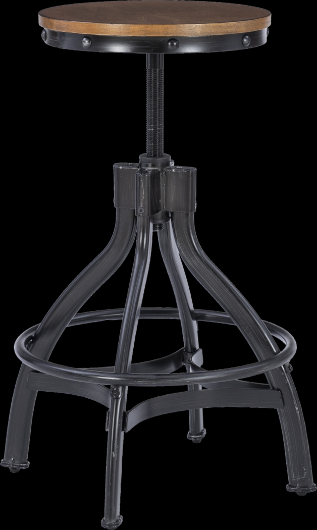 Deleya Brown Barstool, Set of 2 - Thumbnail - Image 4