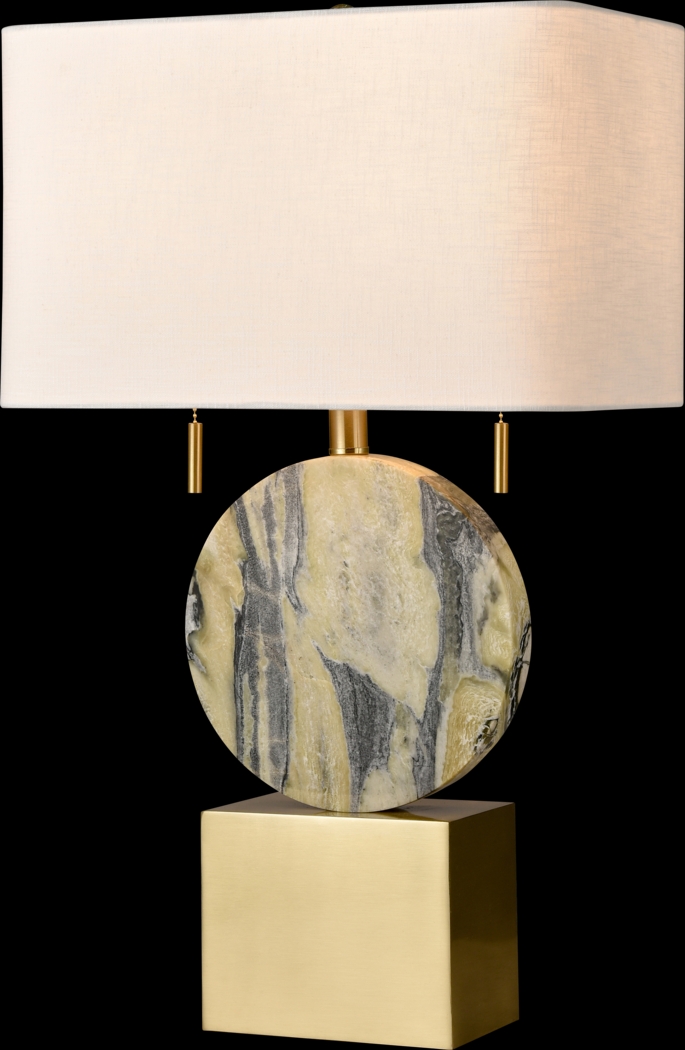 Delfina Cave Brass Lamp - Thumbnail - Image 1