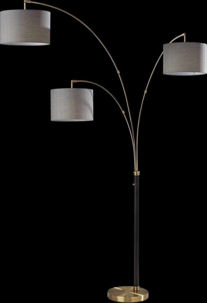 Delgany Street Brass Floor Lamp - Thumbnail - Image 1