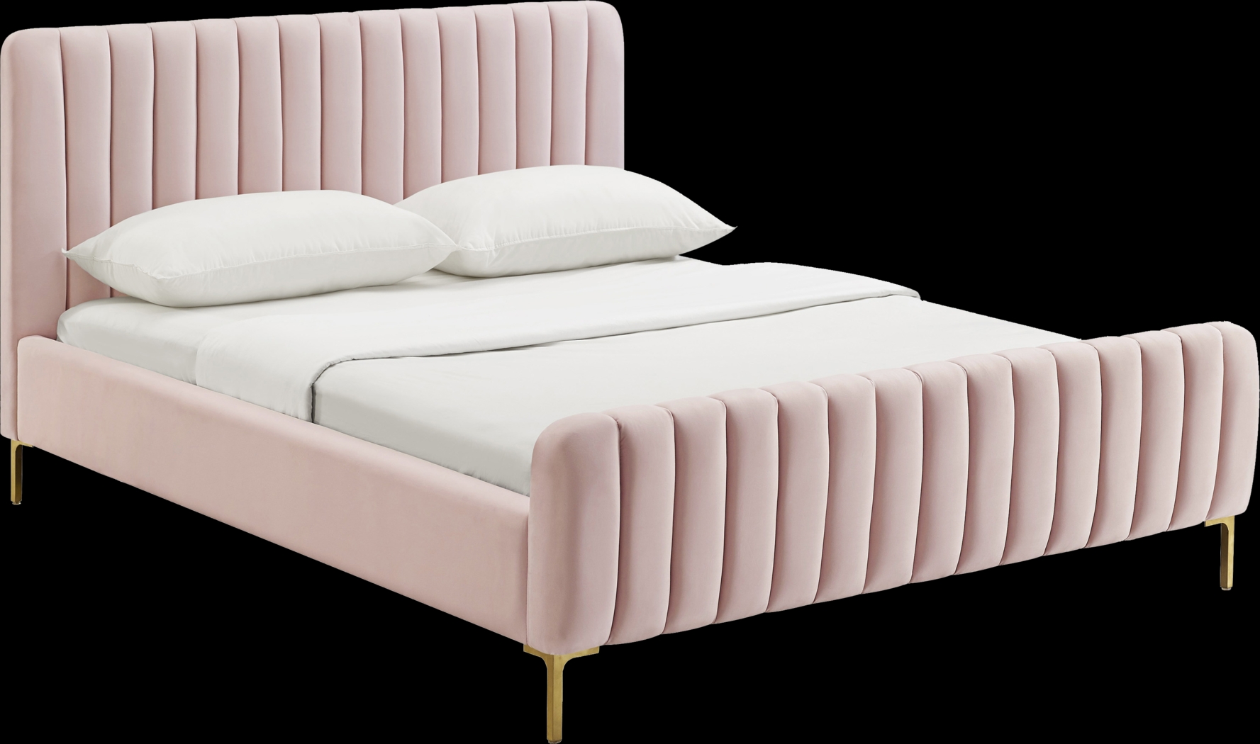 Delia May Pink Blush Full Bed - Thumbnail - Image 1