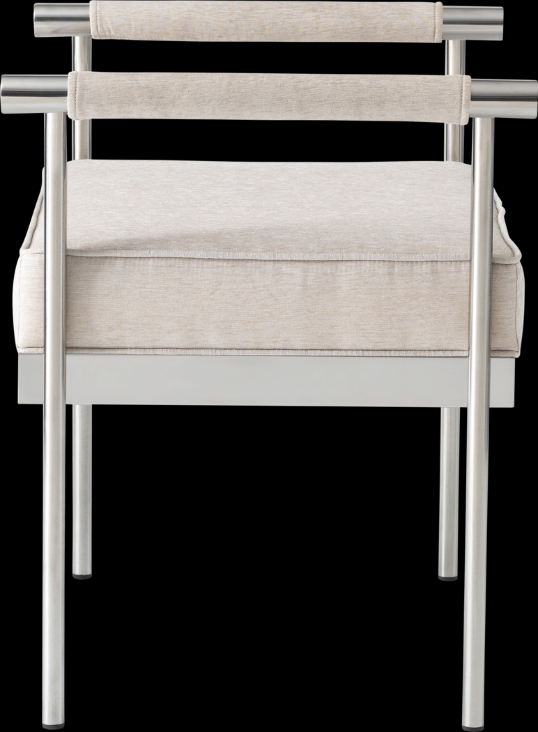 Delina Elle Cream Bench - Thumbnail - Image 3