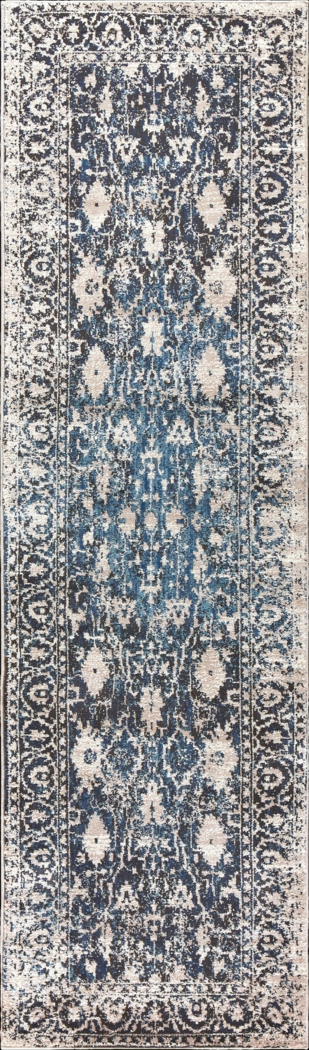 Delinda Taupe 2'3 x 7'7 Runner Rug - Thumbnail - Image 1