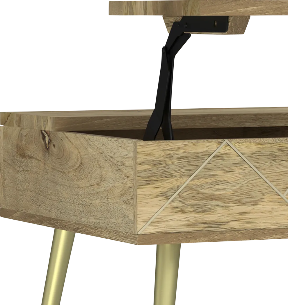 Delir Natural Cocktail Table - Thumbnail - Image 11