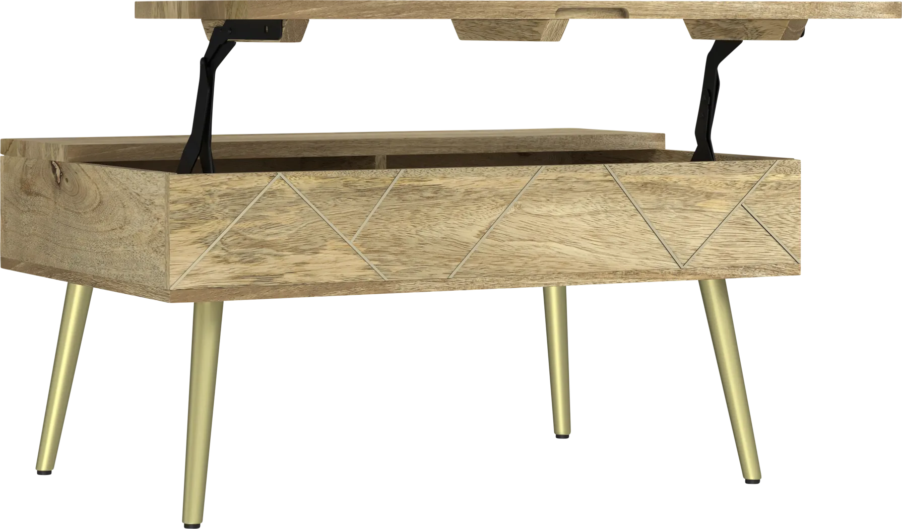 Delir Natural Cocktail Table - Thumbnail - Image 3