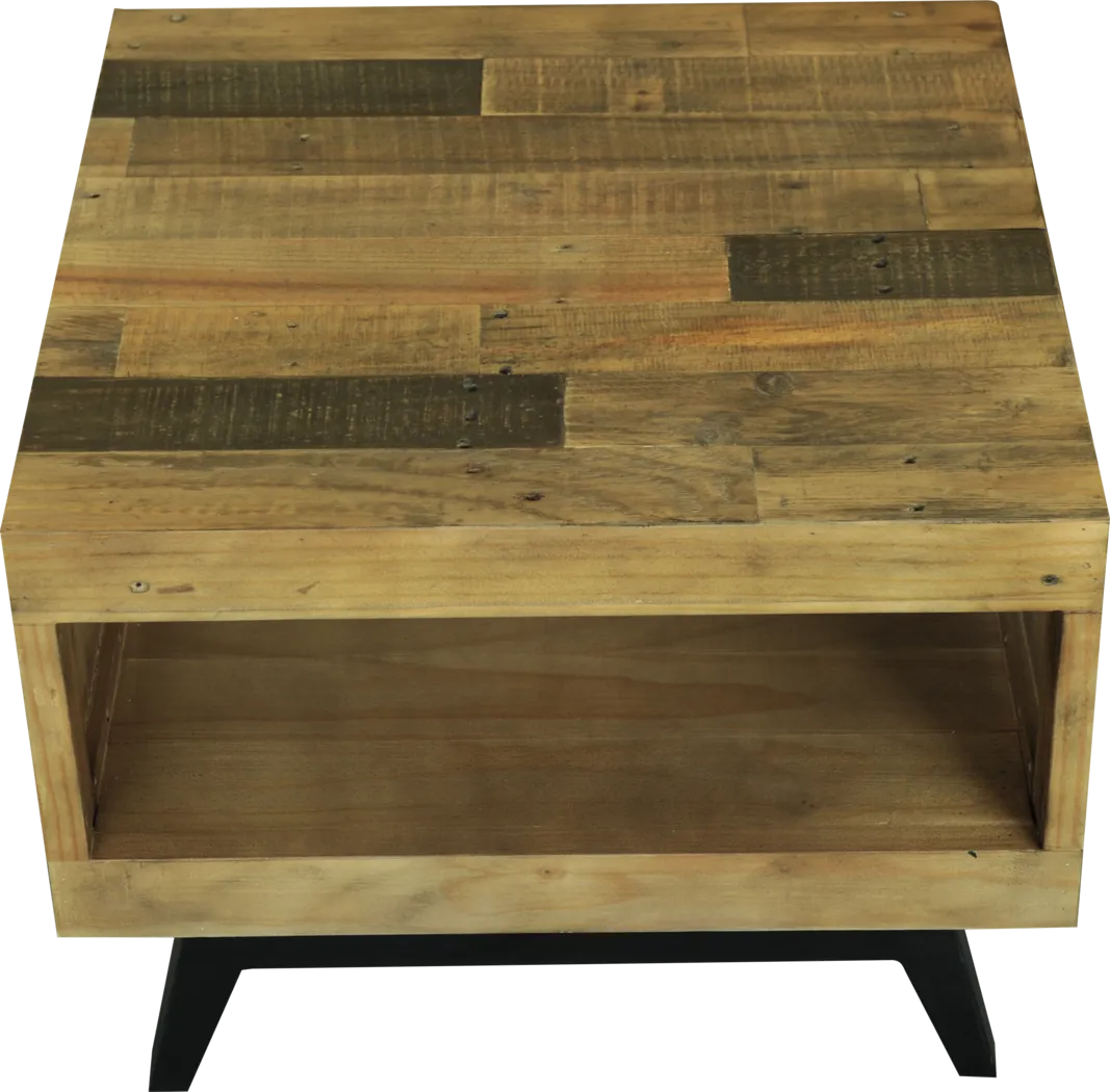 Delisa Brown Side Table - Thumbnail - Image 3
