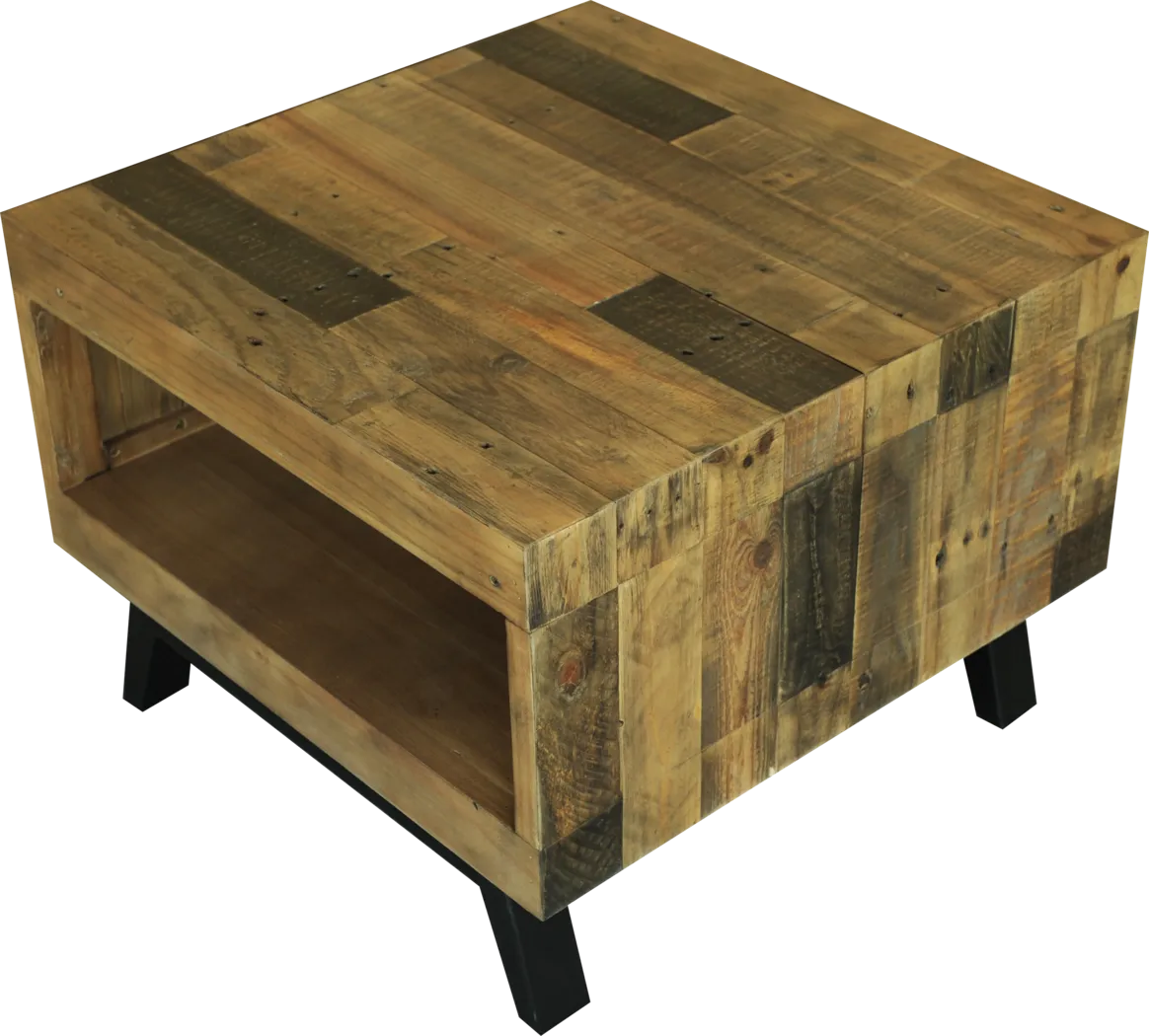 Delisa Brown Side Table - Thumbnail - Image 4