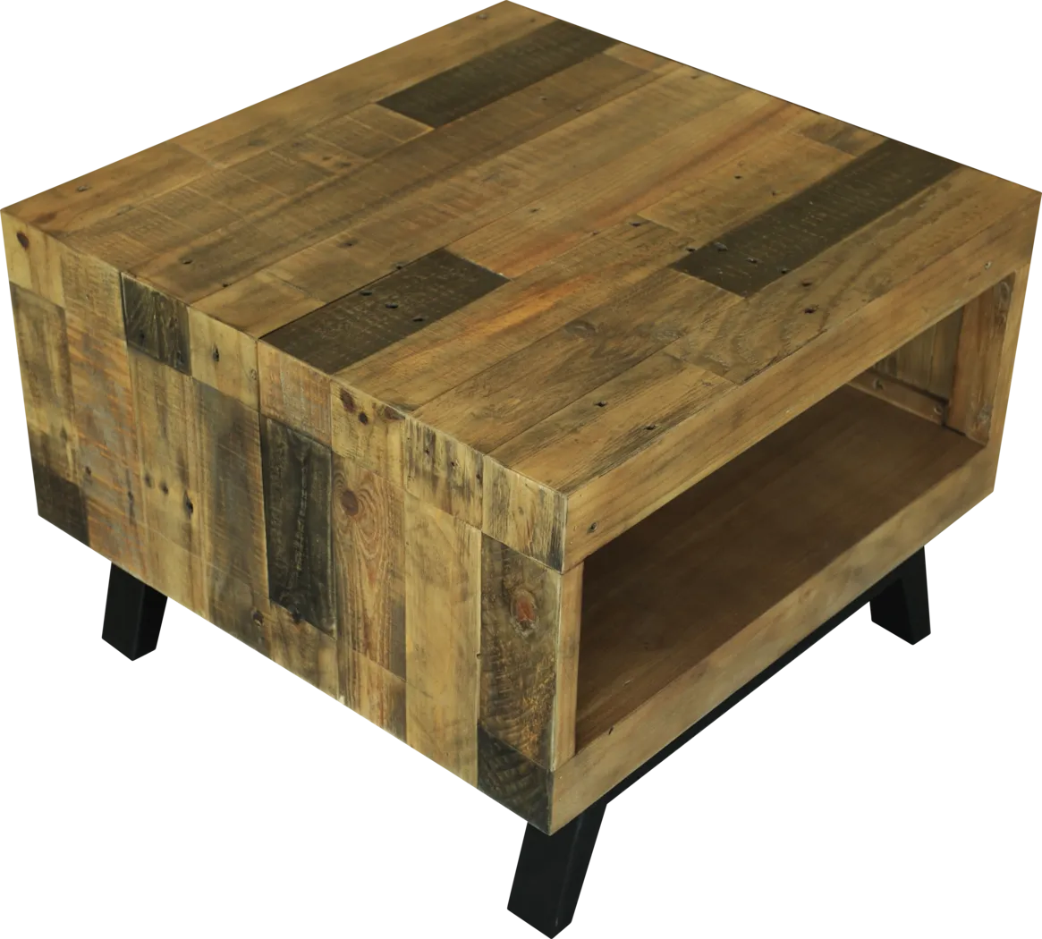 Delisa Brown Side Table - Thumbnail - Image 5