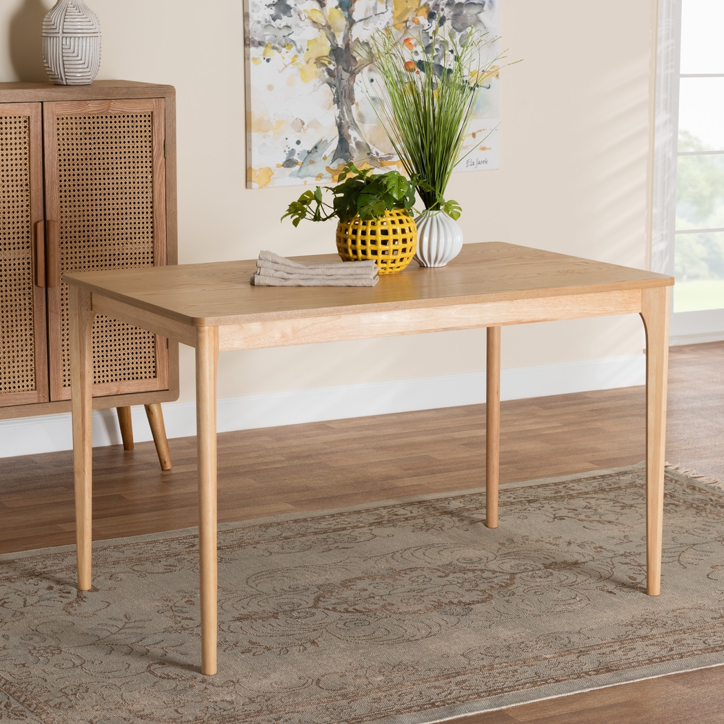 Delisio Natural Dining Table - Thumbnail - Image 2