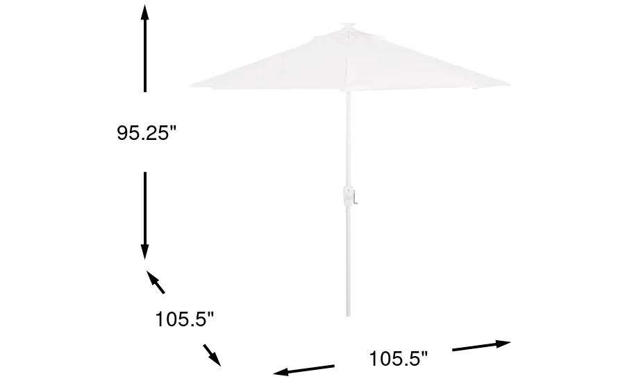 Dimension Image. Please refer to the Dimension Tab on this page for dimension details.