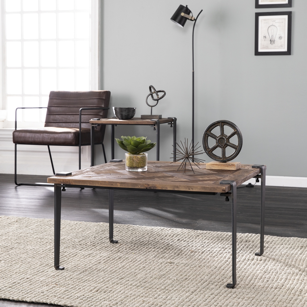 Dellco Brown Cocktail Table - Thumbnail - Image 4