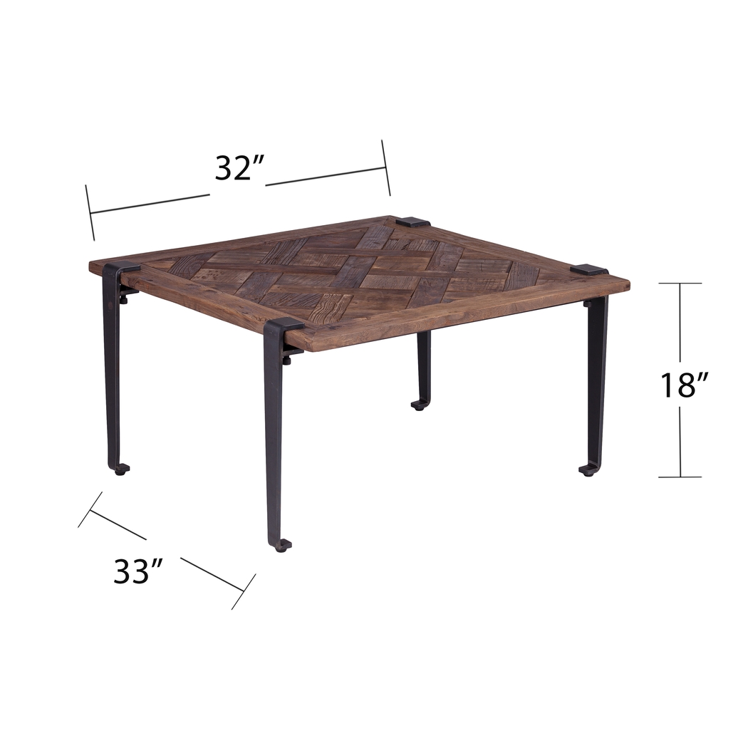 Dellco Brown Cocktail Table - Thumbnail - Image 5