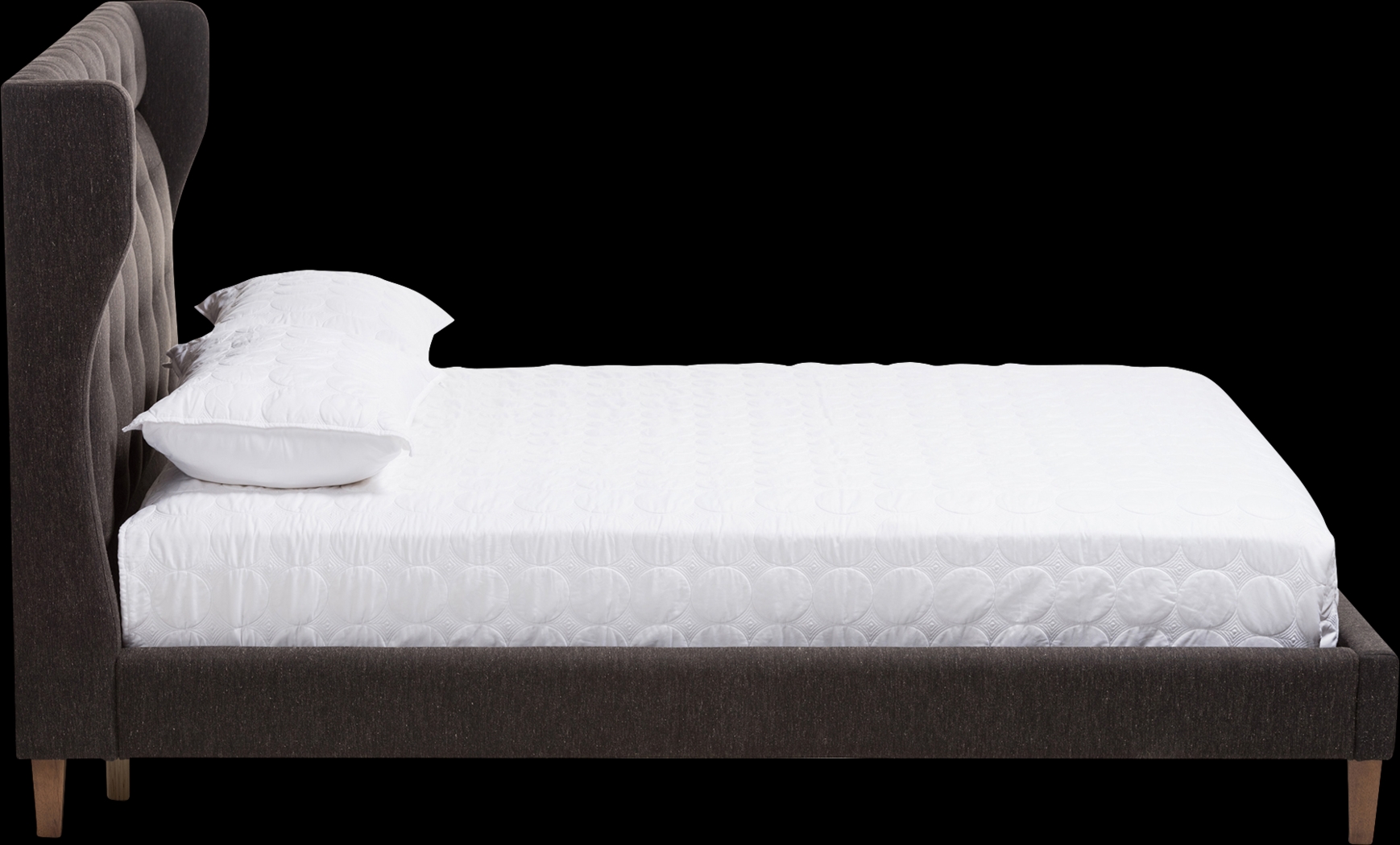 Dellfern Gray Queen Bed - Thumbnail - Image 4