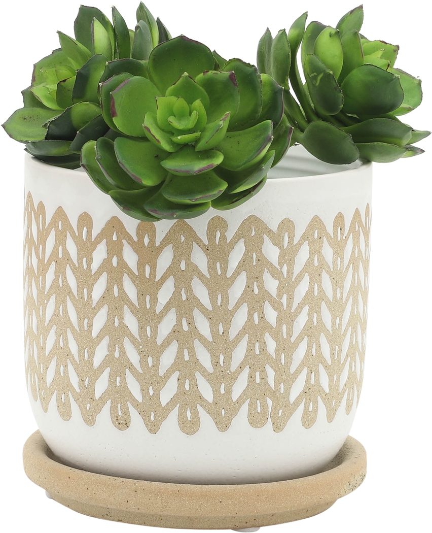 Dellray Brown Planter - Thumbnail - Image 3