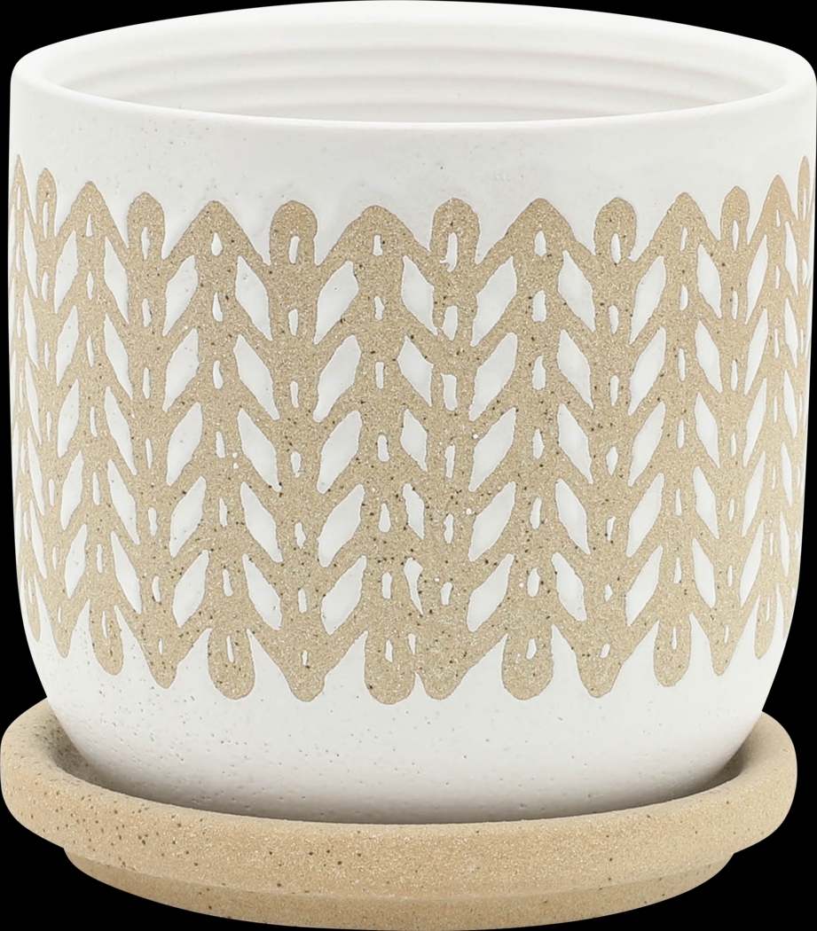 Dellray Brown Planter - Thumbnail - Image 1