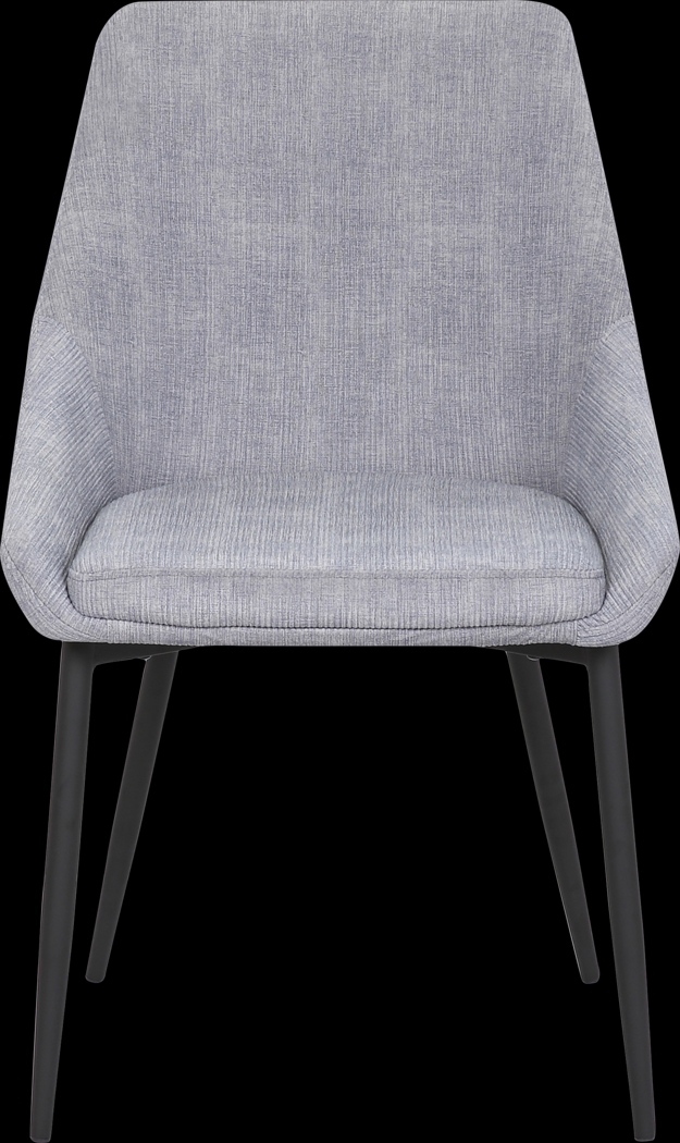 Dellrey Light Gray Dining Chair, Set of 2 - Thumbnail - Image 6