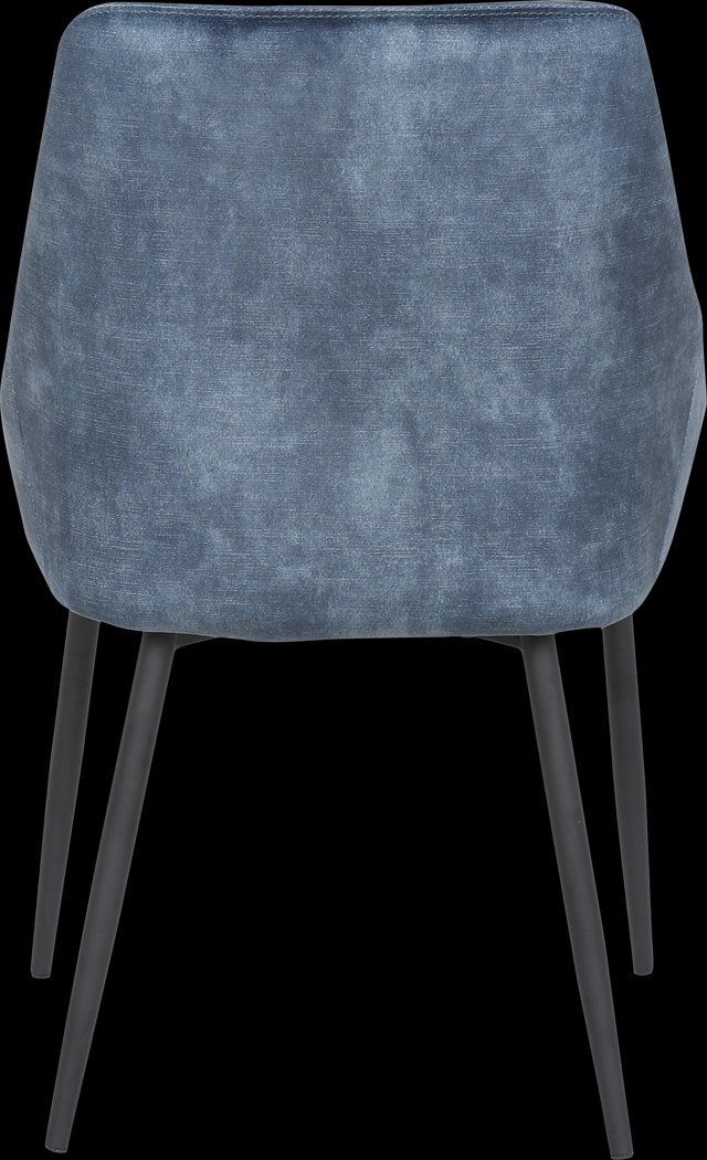 Dellrey Navy Dining Chair, Set of 2 - Thumbnail - Image 5