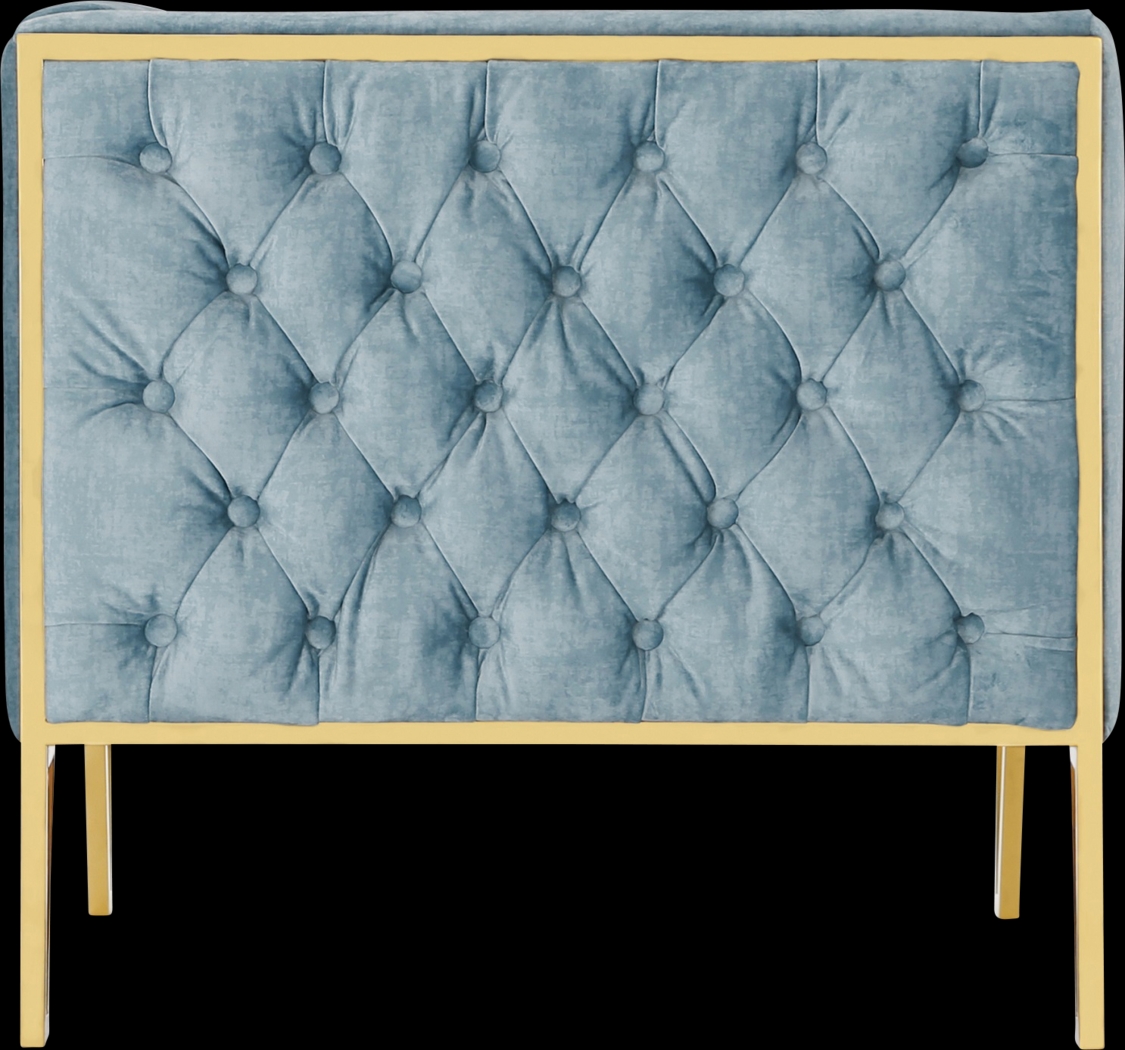 Dellsway Blue Accent Chair - Thumbnail - Image 4