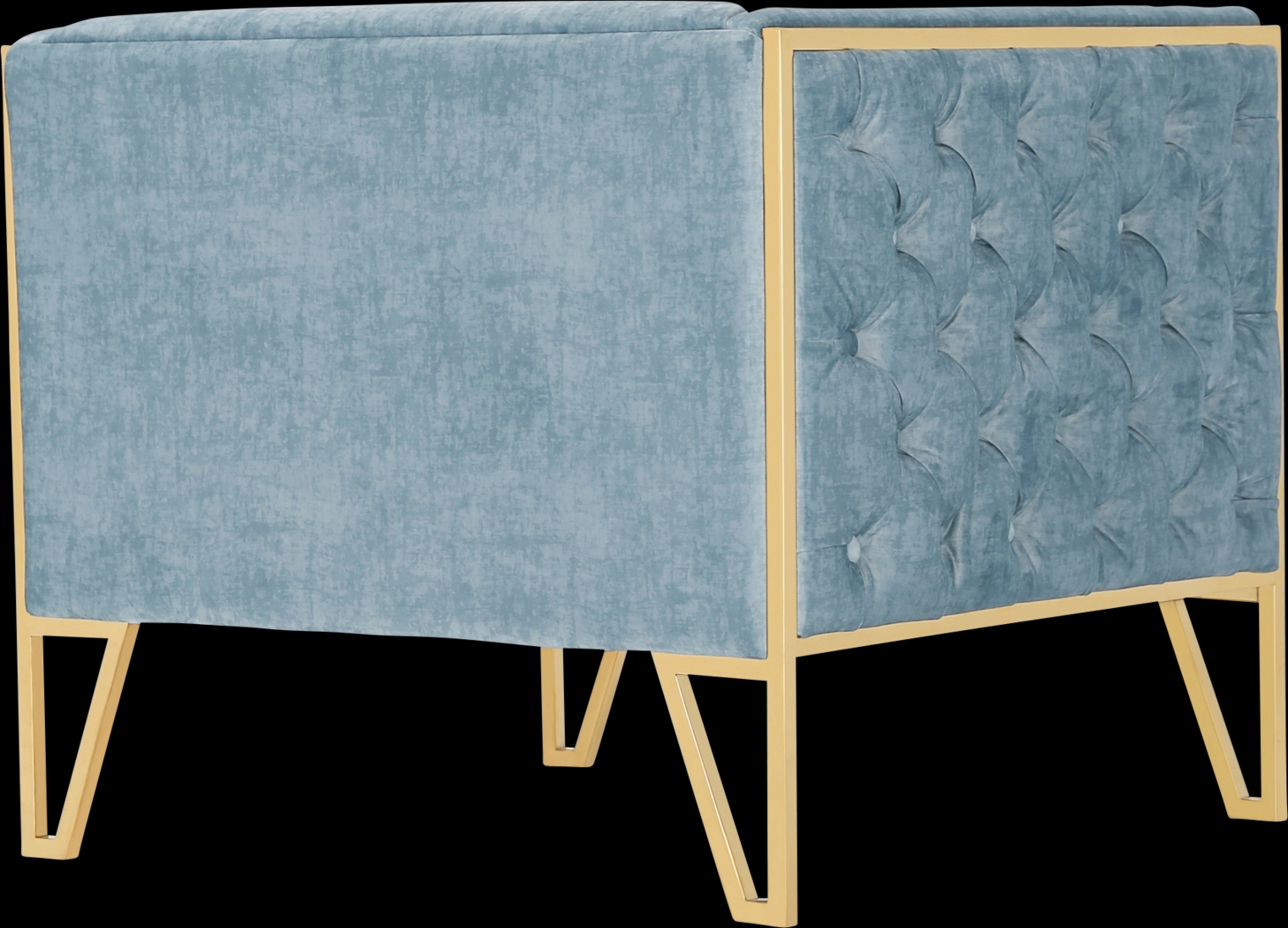 Dellsway Blue Accent Chair - Thumbnail - Image 5