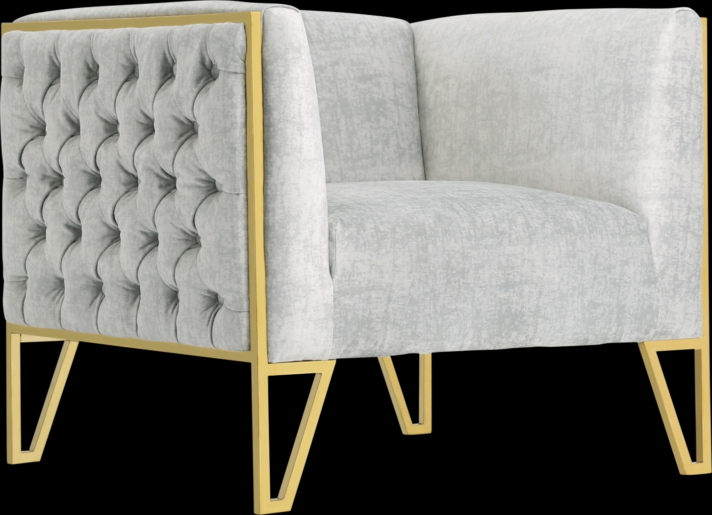 Dellsway Gray Accent Chair - Thumbnail - Image 1