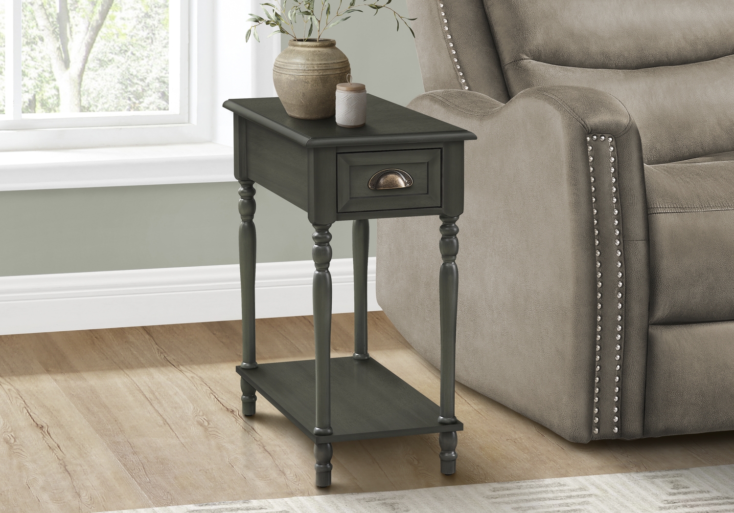 Dellview Green Accent Table - Thumbnail - Image 2
