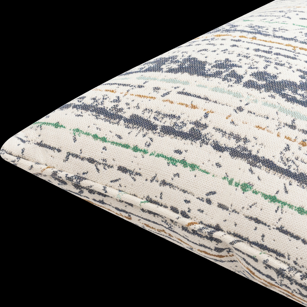 Delmare Navy Indoor/Outdoor Accent Pillow - Thumbnail - Image 3