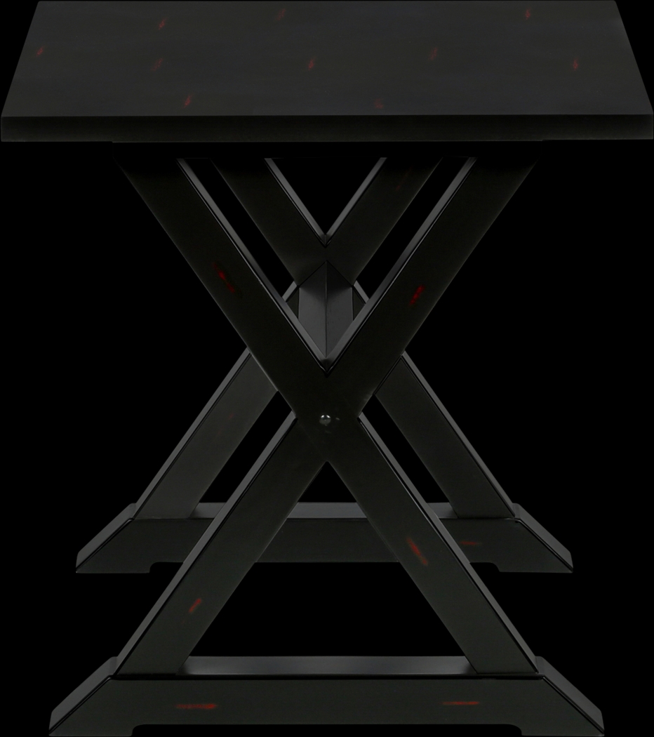 Delmina Black End Table - Thumbnail - Image 7