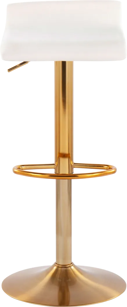 Delmonde Cream Barstool, Set of 2 - Thumbnail - Image 6