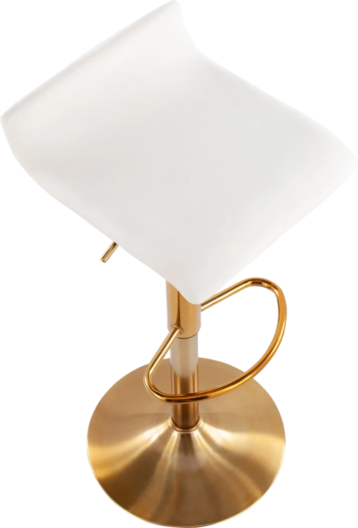 Delmonde Cream Barstool, Set of 2 - Thumbnail - Image 7