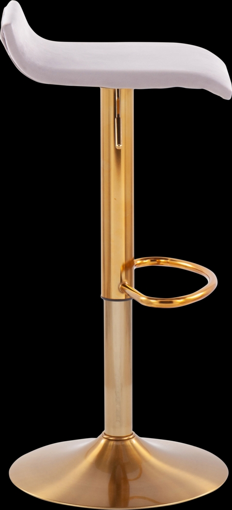 Delmonde Silver Barstool, Set of 2 - Thumbnail - Image 3