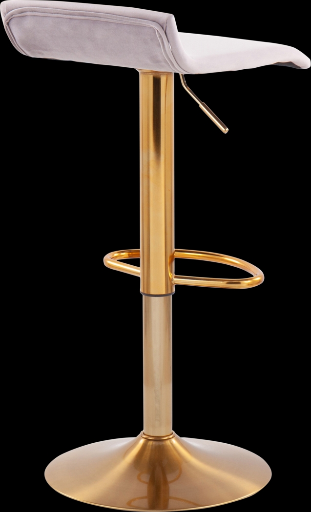 Delmonde Silver Barstool, Set of 2 - Thumbnail - Image 4