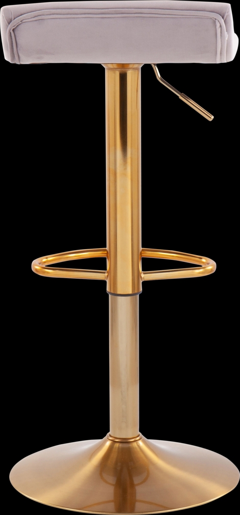 Delmonde Silver Barstool, Set of 2 - Thumbnail - Image 5