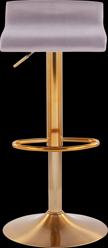 Delmonde Silver Barstool, Set of 2 - Thumbnail - Image 6