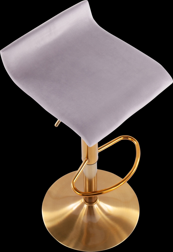 Delmonde Silver Barstool, Set of 2 - Thumbnail - Image 7