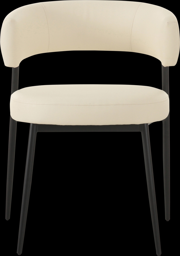 Deloice Cream Dining Chair - Thumbnail - Image 3